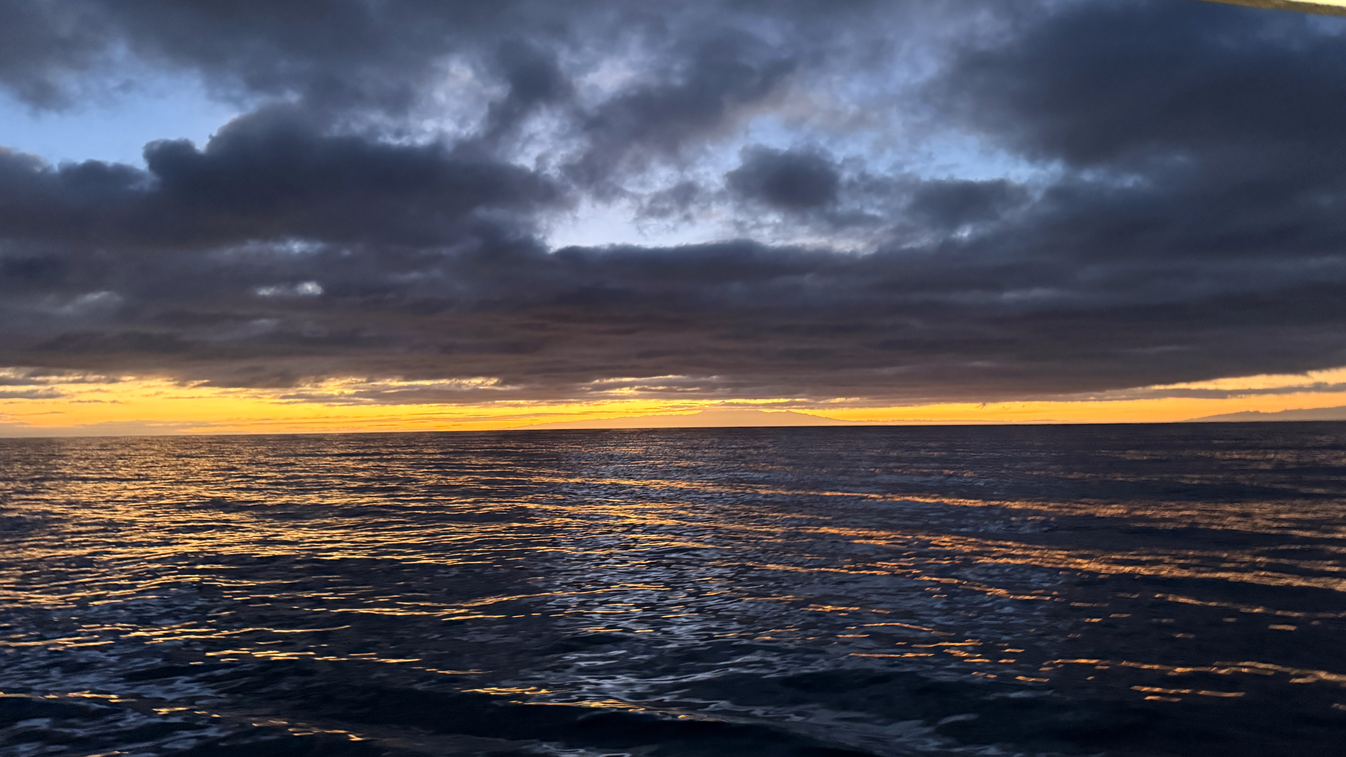 Sonnenuntergang auf dem Atlantik
